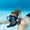 Set Masque et Tuba de Plongée Bestway INSPIRA pour Adulte – Kit Snorkeling Verre Trempé avec Valve de Purge dès 14 Ans – 24021 DariTek
