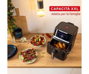 قلاية هوائية بدون زيت Moulinex Easy Fry Silence سعة 7 لتر 1800 واط – إير فراير XXL أسود بشاشة لمس و10 برامج وفلتر مضاد للروائح EZ8428F0 قلاية هوائية بدون زيت Moulinex Easy Fry Silence سعة 7 لتر 1800 واط – إير فراير XXL أسود بشاشة لمس و10 برامج وفلتر مضاد للروائح EZ8428F0 - الصورة 5