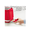 Grille-Pain Moulinex Soleil 850W – 2 Fentes Larges, 7 Niveaux de Brunissage, Décongélation, Réchauffage et Ramasse-Miettes, Rouge LT300510 DariTek