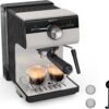 Machine à Café Expresso KRUPS Authentic 15 Bars – Thermoblock, Buse Vapeur, Grand Réservoir 2 L Amovible, Rangement Filtres Intégré, Arrêt Auto, Gris Clair – XP381B10 Machine à Café Expresso KRUPS Authentic 15 Bars – Thermoblock, Buse Vapeur, Grand Réservoir 2 L Amovible, Rangement Filtres Intégré, Arrêt Auto, Gris Clair – XP381B10 DariTek