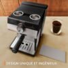 Machine à Café Expresso KRUPS Authentic 15 Bars – Thermoblock, Buse Vapeur, Grand Réservoir 2 L Amovible, Rangement Filtres Intégré, Arrêt Auto, Gris Clair – XP381B10 Machine à Café Expresso KRUPS Authentic 15 Bars – Thermoblock, Buse Vapeur, Grand Réservoir 2 L Amovible, Rangement Filtres Intégré, Arrêt Auto, Gris Clair – XP381B10 DariTek