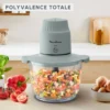 Hachoir Électrique 500 W Bol en Verre 1 L avec 4 Lames – MOULINEX Choppeo DJ603110 – Image 4