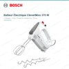 Batteur Électrique 375 W 4 Vitesses + Turbo – BOSCH MFQ22100 CleverMixx