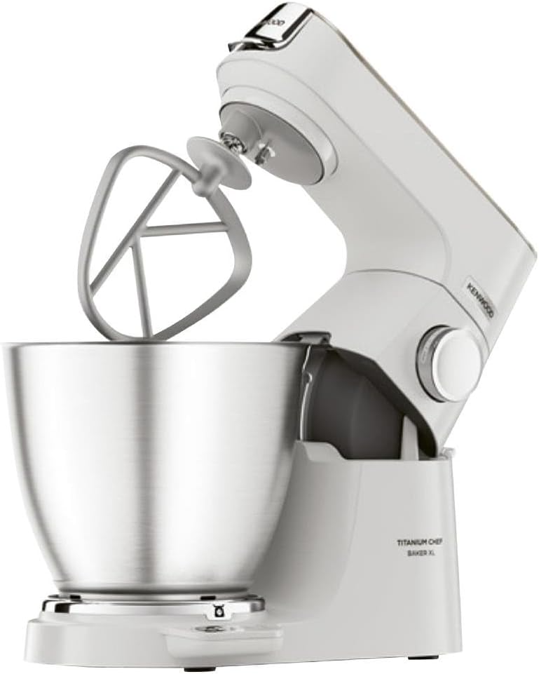 Robot Pétrin Pâtissier 1200 W Bol 7 L Balance Intégrée Blanc – KENWOOD KVL65.001WH Titanium Chef Baker XL Robot Pétrin Pâtissier 1200 W Bol 7 L Balance Intégrée Blanc – KENWOOD KVL65.001WH Titanium Chef Baker XL – Image 2