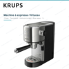 Machine à Café Expresso KRUPS Virtuoso 15 Bars Compacte – Thermoblock, Arrêt Automatique du Débit, Buse Vapeur, Réservoir 1 L, Compatible Dosettes ESE, Inox et Noir – XP442C11 Machine à Café Expresso KRUPS Virtuoso 15 Bars Compacte – Thermoblock, Arrêt Automatique du Débit, Buse Vapeur, Réservoir 1 L, Compatible Dosettes ESE, Inox et Noir – XP442C11 DariTek