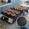 Panineuse et Grill Viande Philips Série 5000 - 2200 W Ouverture 180°, Hauteur Réglable, Thermostat, Plaques Antiadhésives – HD6301/90 Panineuse et Grill Viande Philips Série 5000 - 2200 W Ouverture 180°, Hauteur Réglable, Thermostat, Plaques Antiadhésives – HD6301/90 DariTek