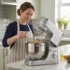 ⁦عجانة كهربائية 1500 واط بوعاء ستانلس ستيل 7 لتر و6 سرعات – PROTEFAL CT-6512⁩ - الصورة ⁦4⁩