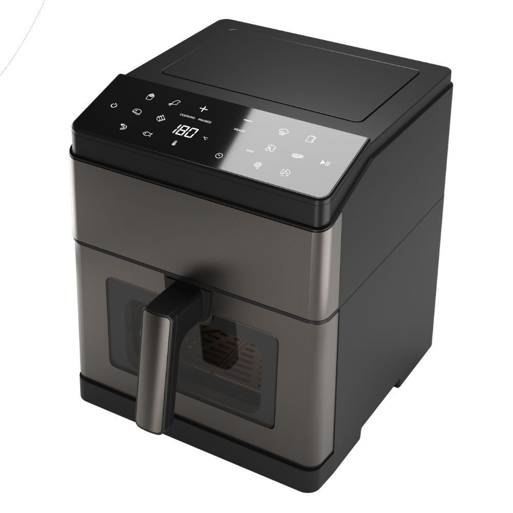 Air Fryer Friteuse Sans Huile 8 L 1800 W 12 Programmes – AIWA KUMADAI AFR-8000 AIWA Kumadai AFR-8000 air fryer 8 L panneau numérique