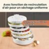 Déshydrateur Alimentaire Electrique 5 Plateaux 250 W – CLATRONIC DR 2751 – Image 8