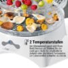 Déshydrateur Alimentaire Electrique 5 Étages 300 W 2 Températures – CLATRONIC DR 3525 – Image 3