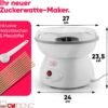 Machine à Barbe à Papa 500 W Cuve 27 cm – CLATRONIC ZWM 3478 – Image 3