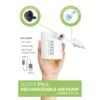 Pompe Rechargeable USB 200 L/min Gonfleur Dégonfleur et Power Bank 2000mAh – INTEX 66637 – Image 9
