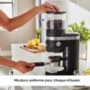 Moulin à Café à Meules 70 Réglages Noir Mat – KITCHENAID KCG8433BM – Image 4