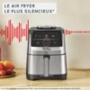 Air Fryer Friteuse Sans Huile 5 L 1530 W Silencieuse – MOULINEX EZ572DF0 Air Fryer Friteuse Sans Huile 5 L 1530 W Silencieuse – MOULINEX EZ572DF0 – Image 4