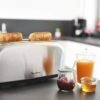 ⁦محمصة خبز ستانلس ستيل 1400 واط 4 شرائح بفتحتين طويلتين – MOULINEX LS330D11⁩ - الصورة ⁦7⁩