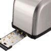 ⁦محمصة خبز ستانلس ستيل 1400 واط 4 شرائح بفتحتين طويلتين – MOULINEX LS330D11⁩ - الصورة ⁦6⁩