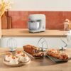 Robot Pétrin Pâtissier MOULINEX 800 W Bol Inox 4,8 L 6 Vitesses – QA160110 – Image 4