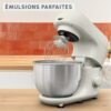 Robot Pétrin Pâtissier MOULINEX 800 W Bol Inox 4,8 L 6 Vitesses – QA160110 – Image 7