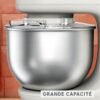 Robot Pétrin Pâtissier MOULINEX 800 W Bol Inox 4,8 L 6 Vitesses – QA160110 – Image 5
