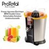 عصارة حمضيات كهربائية 85 واط بمخروطين ستانلس ستيل – PROTEFAL D-8031B