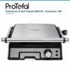 Panineuse et Grill Viande 2000 W Ouverture 180° – PROTEFAL UB891P