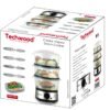 Cuiseur Vapeur Électrique 7,5 L 3 Paniers – TECHWOOD TCV-750 – Image 3
