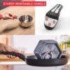⁦طقم أواني طبخ ستانلس ستيل 13 قطعة Ingenio Emotion للحث المغناطيسي – TEFAL L896SD04⁩ - الصورة ⁦7⁩