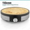 Crêpière Electrique 1200 W Plaque Antiadhésive Ø 30 cm – TRISTAR BP-2638