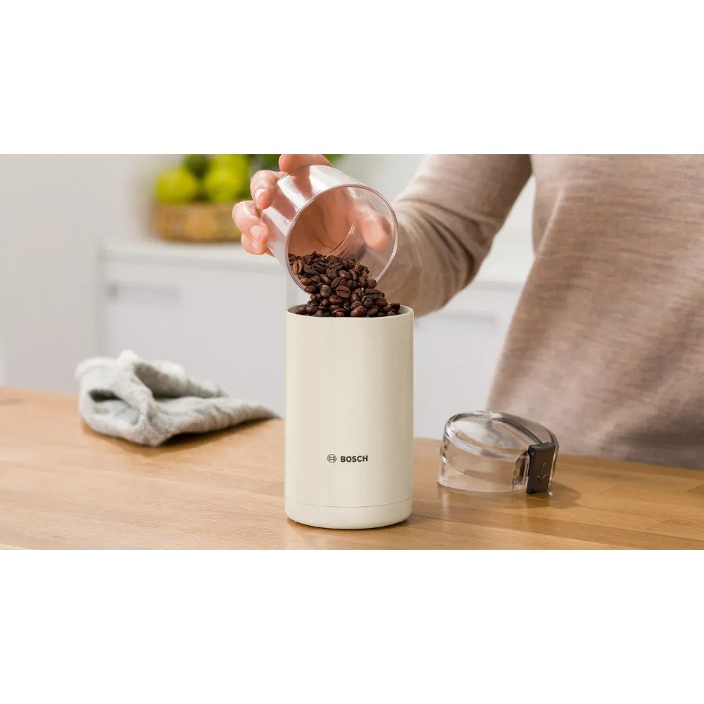 Moulin à Café BOSCH 180 W 75 g Crème – TSM6A017C Moulin à café Bosch TSM6A017C