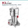 مطحنة توابل كهربائية متعددة الاستعمالات 400 غ بقوة 1800 واط من الستانلس ستيل – KITCHEF KT-400Y DariTek