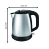 Bouilloire Moulinex Subito Select inox BY550D10 1,7 L