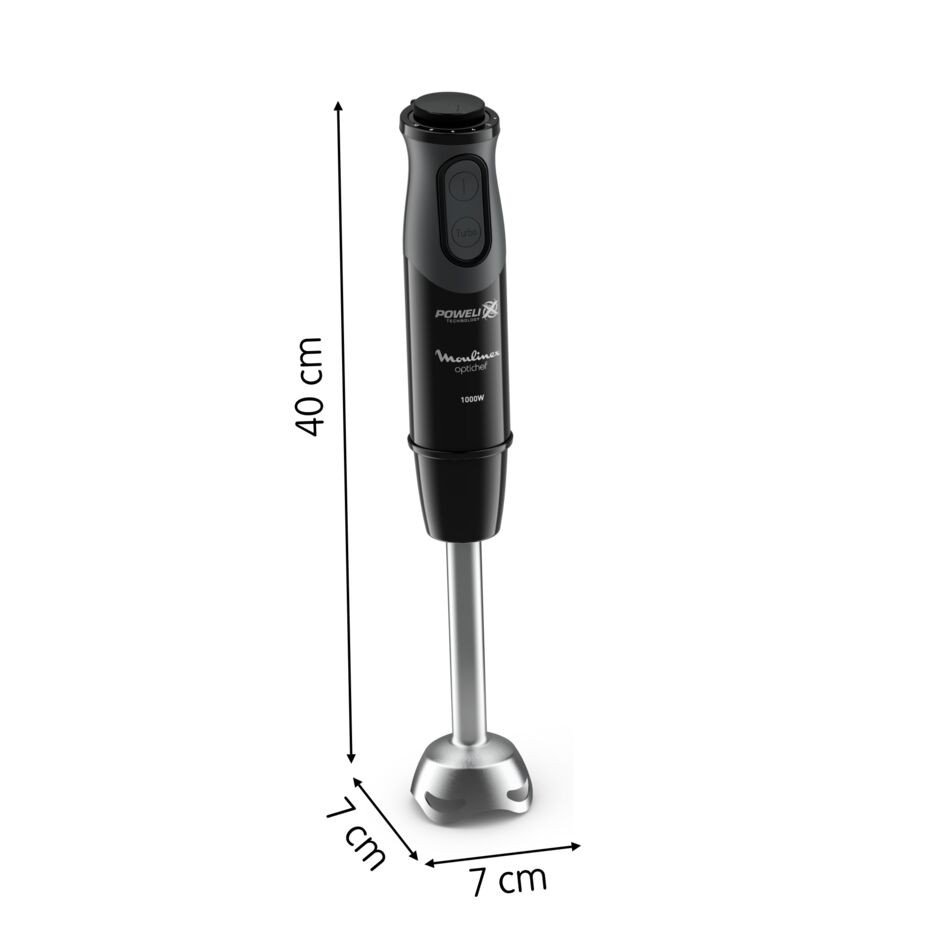 خلاط يدوي 2 في 1 Optichef بقوة 1000 واط مع مفرمة 500 مل وكوب قياس 800 مل – MOULINEX DD641810 خلاط يدوي 2 في 1 Optichef بقوة 1000 واط مع مفرمة 500 مل وكوب قياس 800 مل – MOULINEX DD641810 - الصورة 12