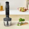 خلاط يدوي 2 في 1 Optichef بقوة 1000 واط مع مفرمة 500 مل وكوب قياس 800 مل – MOULINEX DD641810 خلاط يدوي 2 في 1 Optichef بقوة 1000 واط مع مفرمة 500 مل وكوب قياس 800 مل – MOULINEX DD641810 - الصورة 4