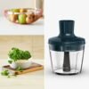 ⁦خلاط يدوي 3 في 1 Quickchef بقوة 1000 واط مع مفرمة ومخفقة وكوب قياس – MOULINEX DD6554F0⁩ - الصورة ⁦5⁩