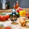 ⁦خلاط يدوي 3 في 1 Quickchef بقوة 1000 واط مع مفرمة ومخفقة وكوب قياس – MOULINEX DD6554F0⁩ - الصورة ⁦4⁩