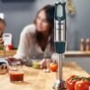 ⁦خلاط يدوي 3 في 1 Quickchef بقوة 1000 واط مع مفرمة ومخفقة وكوب قياس – MOULINEX DD6554F0⁩ - الصورة ⁦3⁩