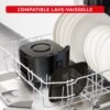 Air Fryer MOULINEX Friteuse Sans Huile 5 L 10 Programmes Easy Fry Max – EZ245820 Friteuse sans huile Moulinex Easy Fry Max EZ245820