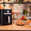 قلاية هوائية وشواية 4.6 لتر 1550 واط 8 برامج – MOULINEX EZ501810 Friteuse sans huile Moulinex Easy Fry & Grill EZ501810 4,6 L