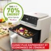 قلاية هوائية 7.5 لتر 1700 واط 8 برامج – MOULINEX EZ866AF0 Friteuse sans huile Moulinex Easy Fry Mega Compact EZ866AF0 7,5 L
