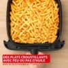 قلاية هوائية 7.5 لتر 1700 واط 8 برامج – MOULINEX EZ866AF0 Friteuse sans huile Moulinex Easy Fry Mega Compact EZ866AF0 7,5 L