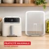 قلاية هوائية 7.5 لتر 1700 واط 8 برامج – MOULINEX EZ866AF0 Friteuse sans huile Moulinex Easy Fry Mega Compact EZ866AF0 7,5 L