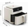 قلاية هوائية 7.5 لتر 1700 واط 8 برامج – MOULINEX EZ866AF0 Friteuse sans huile Moulinex Easy Fry Mega Compact EZ866AF0 7,5 L