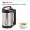 Blender Chauffant à Soupe MOULINEX 1000 W 1,2 L 3 Programmes – LM542810 Blender chauffant Moulinex My Daily Soup LM542810