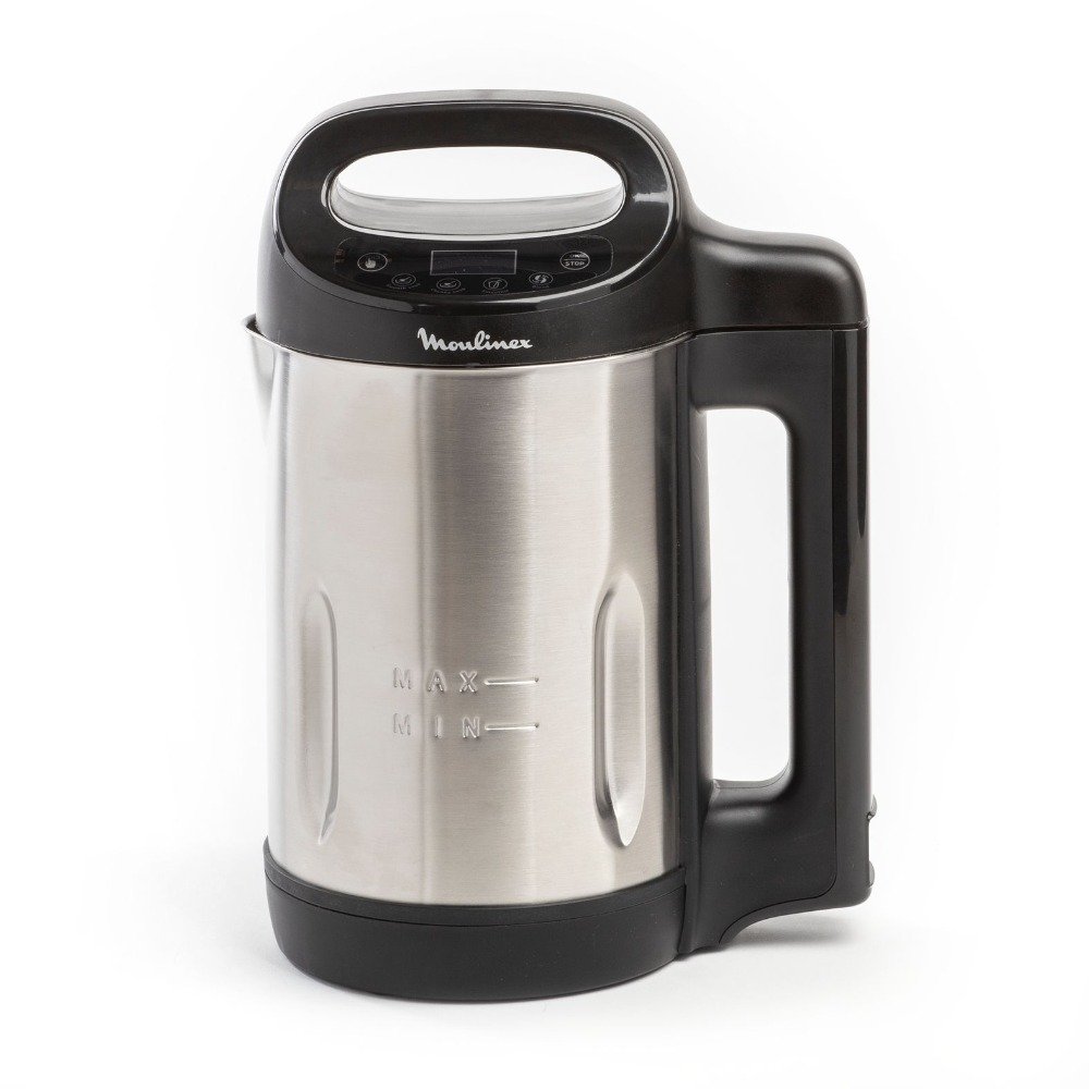 Blender Chauffant à Soupe MOULINEX 1000 W 1,2 L 3 Programmes – LM542810 Blender chauffant Moulinex My Daily Soup LM542810