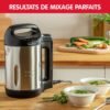 Blender Chauffant à Soupe MOULINEX 1000 W 1,2 L 3 Programmes – LM542810 Blender chauffant Moulinex My Daily Soup LM542810