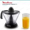 عصارة حمضيات كهربائية Vitapress سعة 1 لتر مع فلترين ومخروط ثنائي الاتجاه – MOULINEX PC302810 DariTek