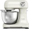 ⁦عجانة كهربائية مدمجة Bake Easy بقوة 500 واط ووعاء ستانلس ستيل 3.5 لتر و12 سرعة – MOULINEX Soleil QA140AF2⁩ - الصورة ⁦2⁩