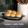 مقلاة هوائية زجاجية 4 في 1 1700 واط 3.8 لتر + 1.4 لتر – NINJA Crispi FN101EUSG Air fryer en verre Ninja CRISPi FN101EUSG