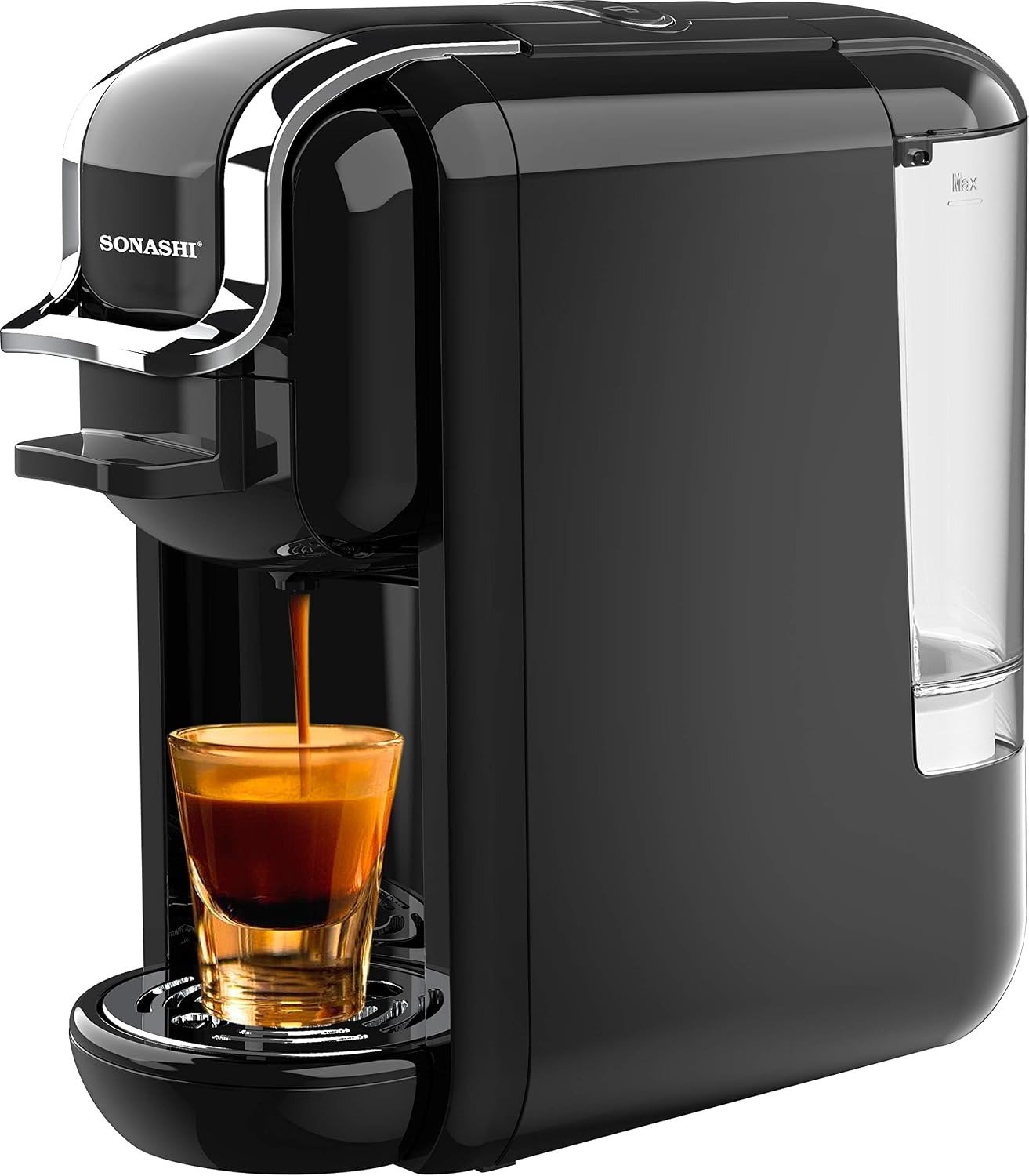 Machine à Café Espresso 3 en 1 Capsules et Café Moulu 19 Bars 1450 W – SONASHI SCM-4969 Machine à Café Espresso 3 en 1 Capsules et Café Moulu 19 Bars 1450 W – SONASHI SCM-4969 – Image 2