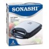 ⁦صانعة سندويشات و شواية لحم 4 شرائح 1100 واط ستانلس ستيل – SONASHI SGT-851⁩ - الصورة ⁦5⁩